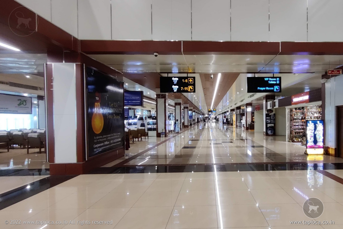 Inside the Cochin International Airport 